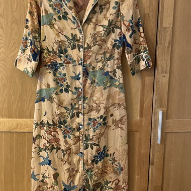Floral Shirt Dress