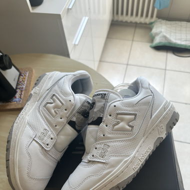 New Balance 550 Grau Weiss NEU ungetragen