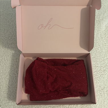 Rotes Paillettenkleid von oh polly