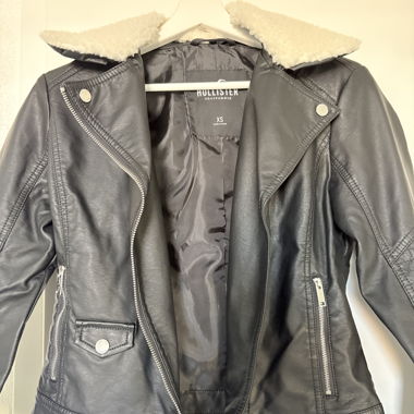 Hollister Lederjacke XS