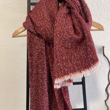 Bordeaux scarf