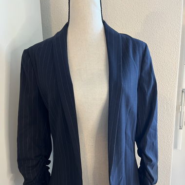 Blazer with Fine Pinstripes – Size S
