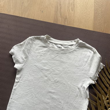 weisses Baby tee