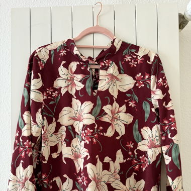 Blouse fleurie
