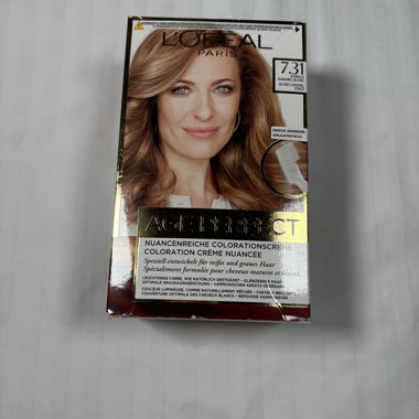 Colorazione per capelli L’Oréal Paris – Age Perfect 7.31 (Biondo Caramello Scuro)