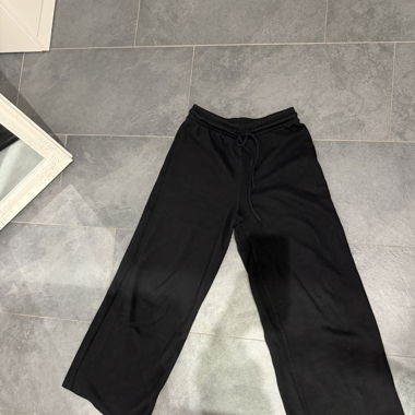 Pantalon en tissu Zara