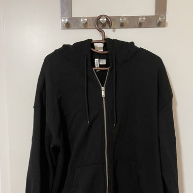 Black Jackenpullover