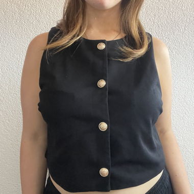 Elegante schwarze H&M Weste