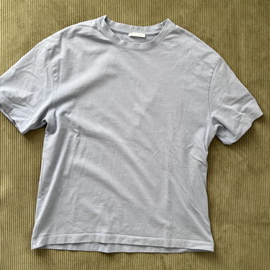Hellblaues T-Shirt Zara L