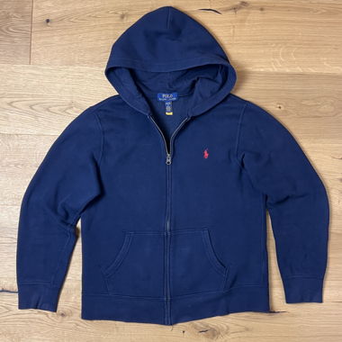 Polo Ralph Lauren Zip Hoodie, Grösse L, dunkelblau