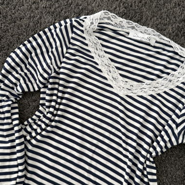 DesignbySi - Gestreiftes Longsleeve