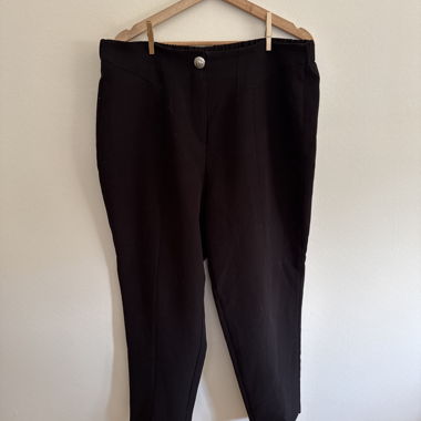 Pantaloni Neri Capri