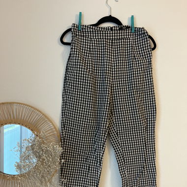 Pantalon quadrillé 