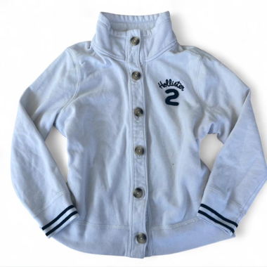 Chemise blanche Hollister à boutons Y2K (M)