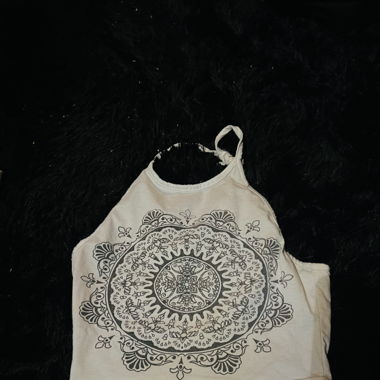 Sommer Top mit Mandala Muster, Grösse.M