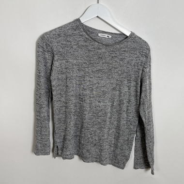 Terranova graues Longsleeve-Muster