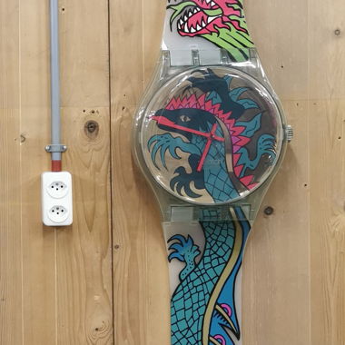 Horloge murale SWATCH des années 90