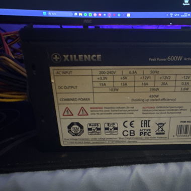 Xilence XP600R6 Lüfter 600W