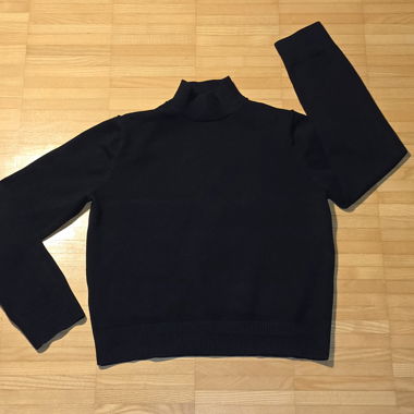 Black Turtleneck Sweater