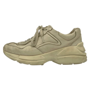 Gucci Rhyton Low Top Sneaker EU 37 Beige