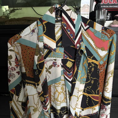 Chemise à motif 