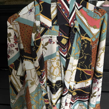 Chemise à motif 
