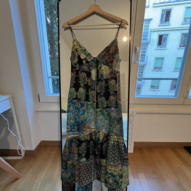 Summer patterned dress 