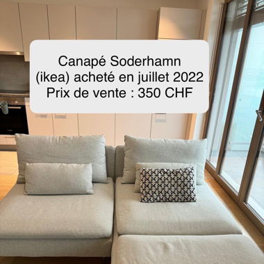 Canapé Modulable Soderhamn IKEA