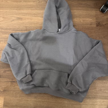 Grey baggy sweater