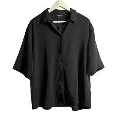 Camicia Oversize Nera Monki