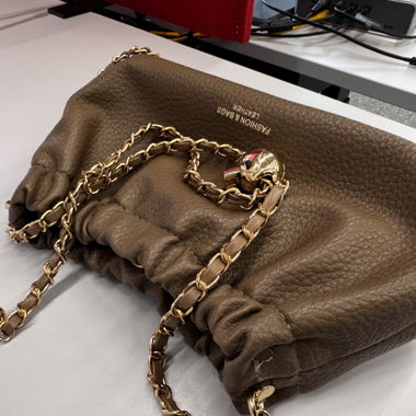Brown Leather Crossbody Bag