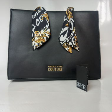 GEPÄCK SHOPPING FOULARD MIT PRINT - SHOPPER - SCHWARZ