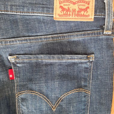 Jeans LEVIS original, 314 Shaping Straight, bleu