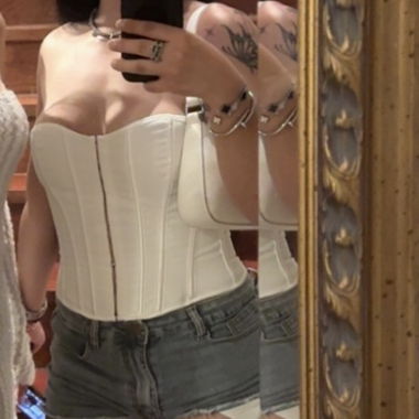 Corset blanc