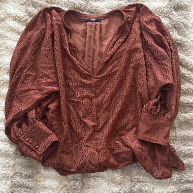 Blusa a motivi