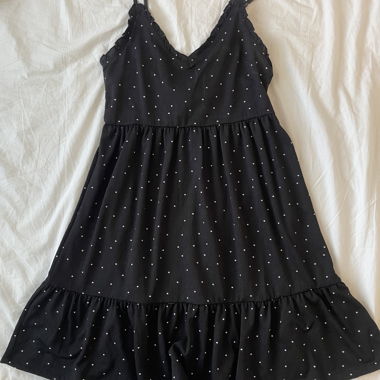 kleid mit punkten 