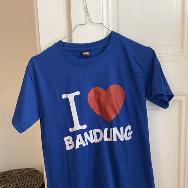 Blue electric “I❤️ BANDUNG”