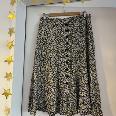 Floral Midi Skirt