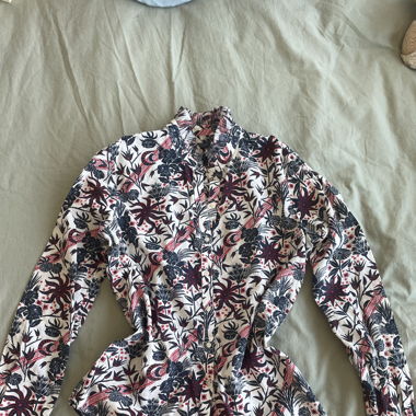 florale Bluse