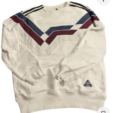 palace x adidas pullover