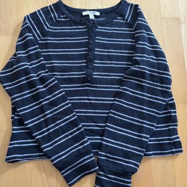 Maglione a righe