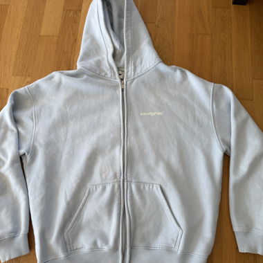 Low Lights Hoodie celeste