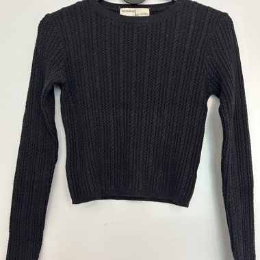 Black Knit Sweater