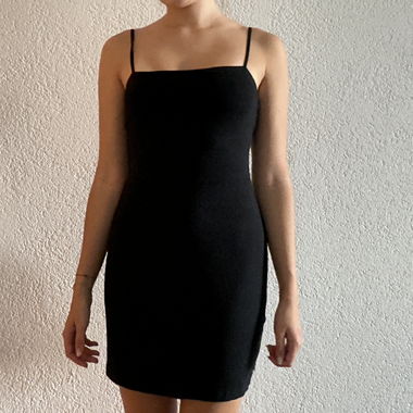 Robe courte noire
