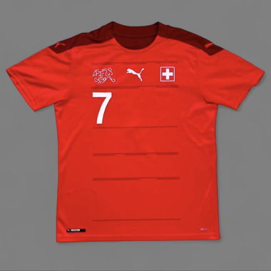 Switzerland Puma Football Shirt Embolo