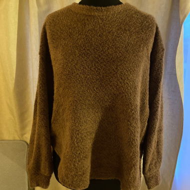 Maglione morbido marrone