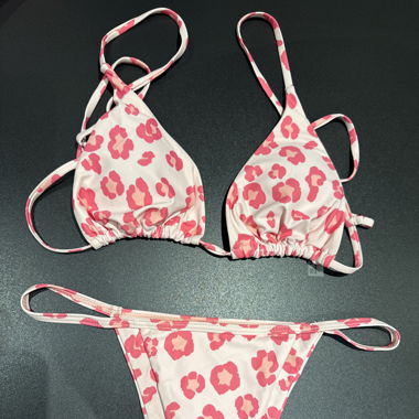 Pink Leopard Bikini 