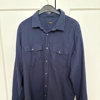 Tudors Hemd Navy Blau