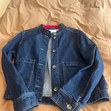 H&M Veste en jean cropped