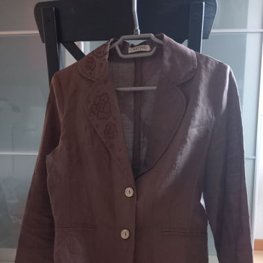 Brauner dünner Blazer M